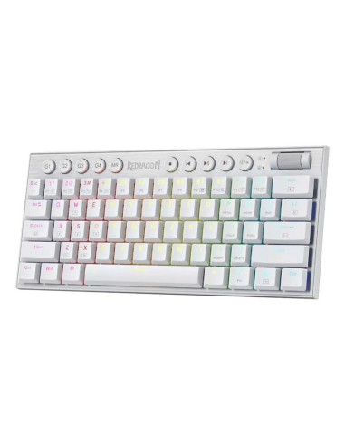 TECLADO GAMER REDRAGON HORUS MINI WHITE (...