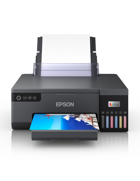 IMPRESORA FOTOGRAFICA EPSON L8050 ECOTANK ( C11CK37301 )  PVC- CD - DVD | USB - WI-FI - WI-FI DIRECT
