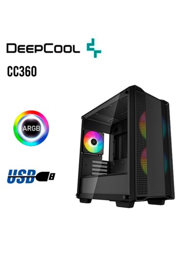 CASE DEEPCOOL CC360 ARGB