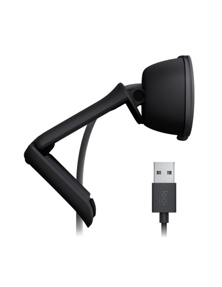 CAMARA WEB LOGITECH BRIO 100 GRAPHITE ( 960-001586 ) FHD 1080P - 30FPS