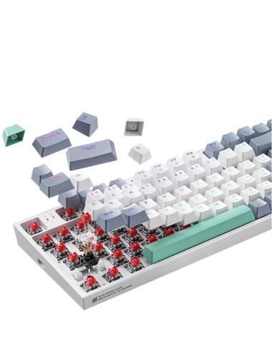 TECLADO GAMER MACHENIKE K500 WHITE ( K500-B94 )...