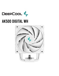 COOLER PARA PROCESADOR DEEPCOOL AK500 WHITE DIGITAL (...