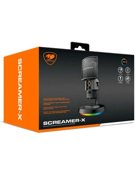 MICROFONO COUGAR SCREAMER-X ARGB