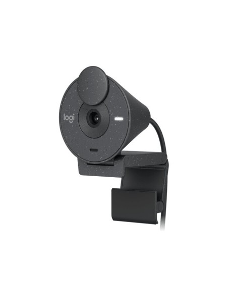 CAMARA WEB LOGITECH BRIO 300 BLACK ( 960-001413 ) FULL HD 1080P - 30FPS | USB-C