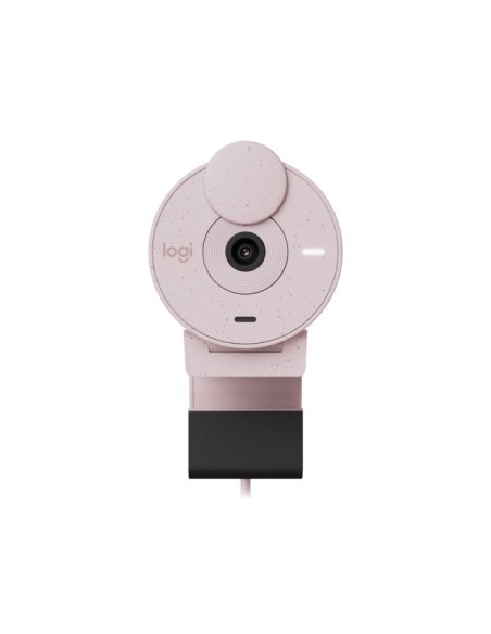 CAMARA WEB LOGITECH BRIO 300 ROSE ( 960-001446 ) FULL HD 1080P - 30FPS | USB-C
