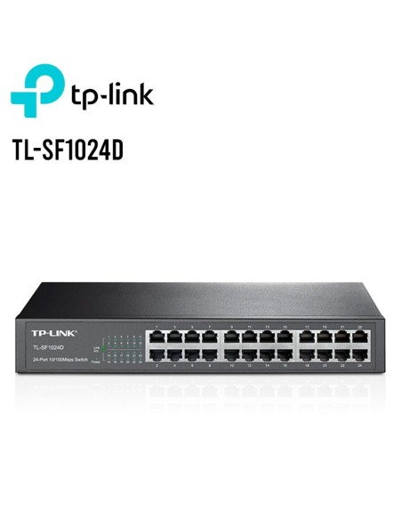 SWITCH TP-LINK 24 PUERTOS TL-SF1024D 10/100MBPS