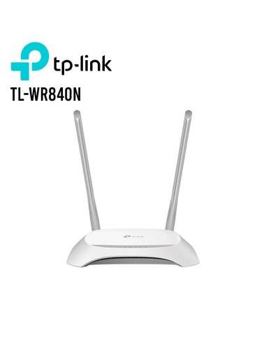 ROUTER INALAMBRICO TP-LINK ( TL-WR840N ) 300 MBPS - 2.4 GHZ | IPTV