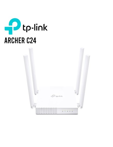 ROUTER INALAMBRICO DOBLE BANDA AC750 ARCHER C24 TP-LINK