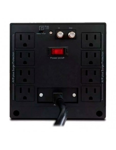 ESTABILIZADOR CDP 8 TOMAS ( R-AVR3008I ) 3000VA/1500W