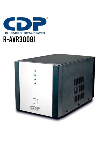 ESTABILIZADOR CDP 8 TOMAS ( R-AVR3008I ) 3000VA/1500W