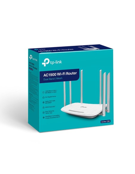 ROUTER TP-LINK ARCHER C86 AC1900 DOBLE BANDA WIRELESS