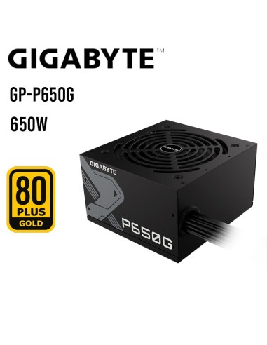 FUENTE DE PODER GIGABYTE 650W ( GP-P650G ) 80 PLUS GOLD