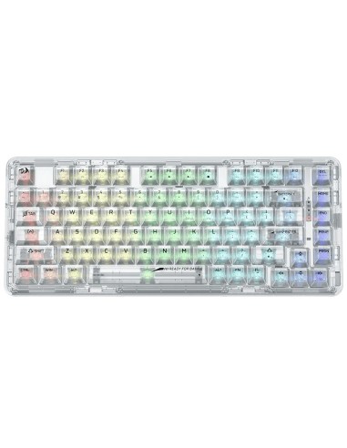 TECLADO GAMER REDRAGON ELF PRO WIRELESS CRYSTAL...