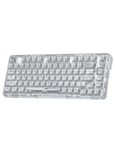 TECLADO GAMER REDRAGON ELF PRO WIRELESS CRYSTAL...
