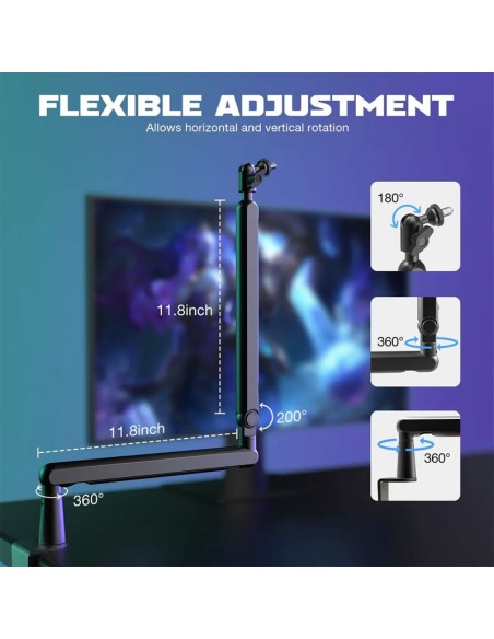 SOPORTE PARA MICROFONO FIFINE BM88 ( BM88-B ) BLACK