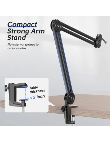 SOPORTE PARA MICROFONO FIFINE CS1 ( CS1-B ) BLACK