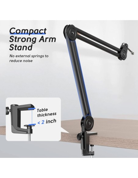 SOPORTE PARA MICROFONO FIFINE CS1 ( CS1-B ) BLACK