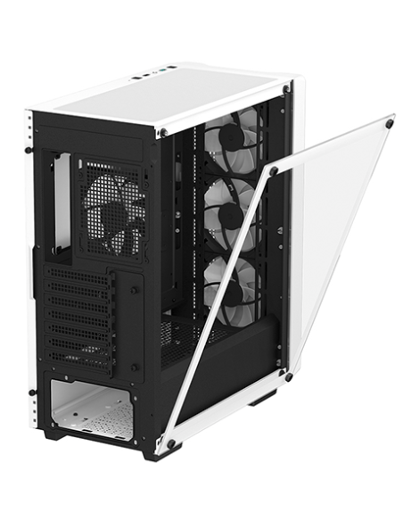 CASE DEEPCOOL CC560 WH V2 (R-CC560-WHGAA4-G-2) S/FUENTE| VIDRIO TEMPLADO| LED