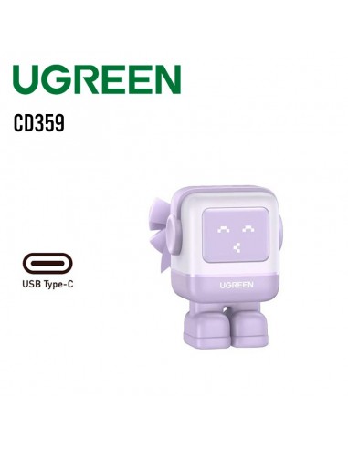 CARGADOR UGREEN NEXODE RG 30W USB-C (CD359) CARGA RAPIDA (PN 25036)| PURPLE
