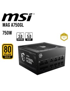 FUENTE DE PODER MSI 750W ( MAG A750GL PCIE5 ) 80 PLUS...