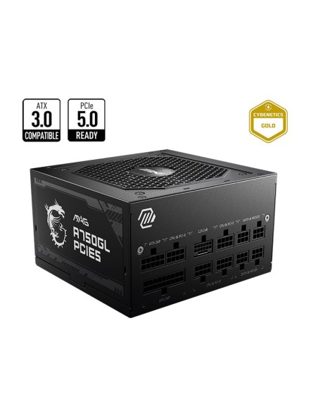 FUENTE DE PODER MSI 750W ( MAG A750GL PCIE5 ) 80 PLUS GOLD | FULL MODULAR ( 306-7ZP8B23-CE0 )