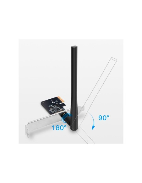 TARJETA DE RED TP-LINK AC600 ARCHER T2E DUAL BAND 200MBPS PCI EXPRESS (0152502356)