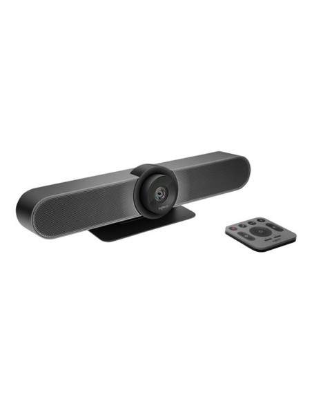 CAMARA LOGITECH B2B MEETUP + EXPANSION MIC BLACK ( 960-001201 ) 4K ULTRA HD - 30FPS | FULL HD - 30PFS | NEGRO