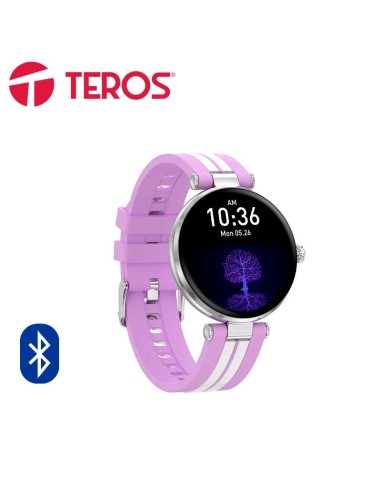 SMARTWATCH TEROS TE-8088 PURPLE ( TE-8088 P ) BT 5.1 / GPS - IP68