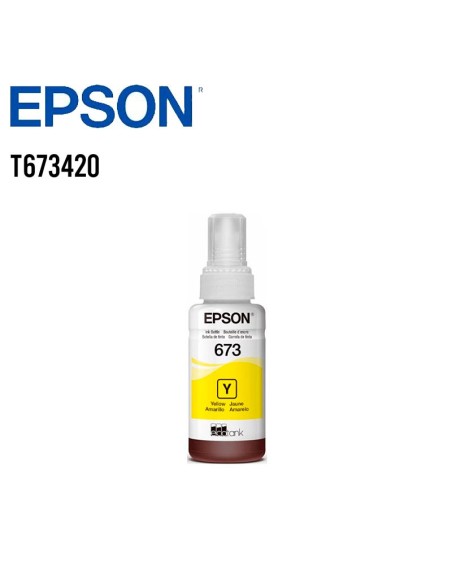TINTA EPSON T673420 YELLOW