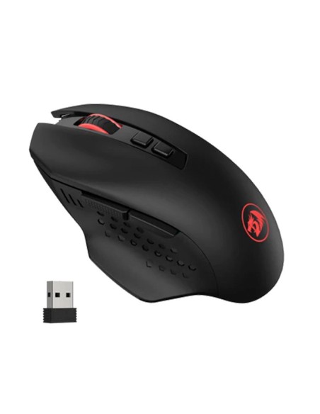 MOUSE GAMER REDRAGON GAINER M656 ( M656 ) LED RED | WIRELESS | 4000 DPI | BLACK