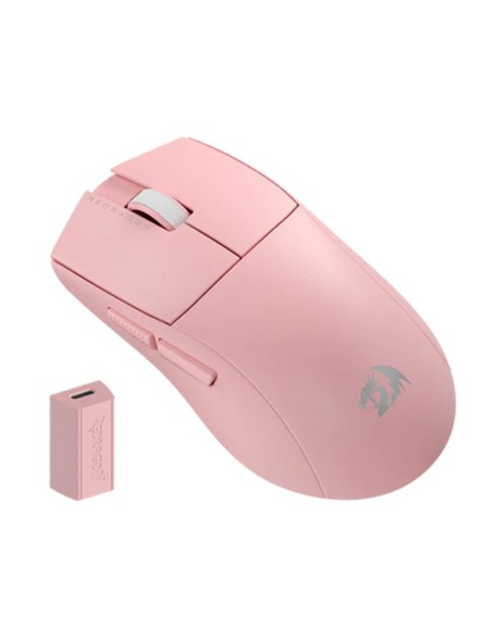 MOUSE GAMER REDRAGON KING PRO ( M916-PRO ) 4K HZ | WIRELESS | 26K DPI | PINK