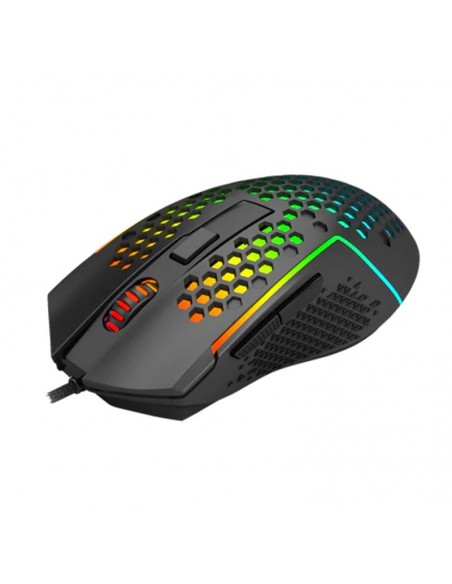 MOUSE GAMER REDRAGON REAPING ( M987-K ) LED RGB | USB | 12400 DPI | BLACK