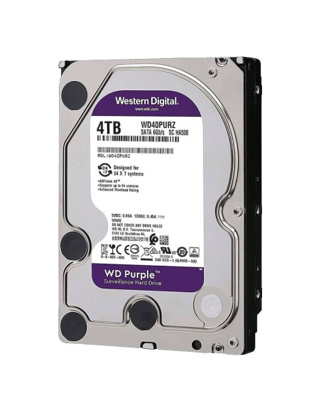 DISCO DURO WESTERN DIGITAL 4TB PURPLE  SATA III 6GB/S WD43PURZ