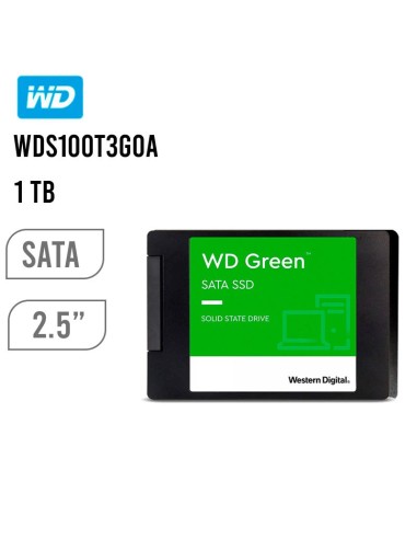 SOLIDO SSD WESTER DIGITAL 1TB ( WDS100T3G0A ) SATA