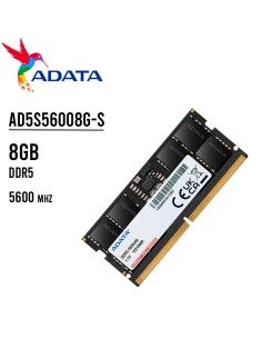 MEMORIA SODIMM ADATA DDR5 8GB 5600 MHZ (AD5S56008G-S)