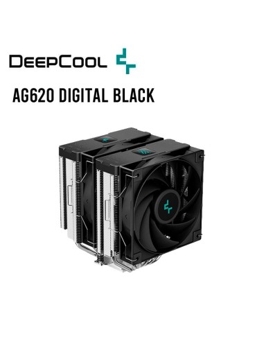 COOLER PARA PROCESADOR DEEPCOOL AG620 DIGITAL BLACK (R-AG620-BKNDMN-G-1)