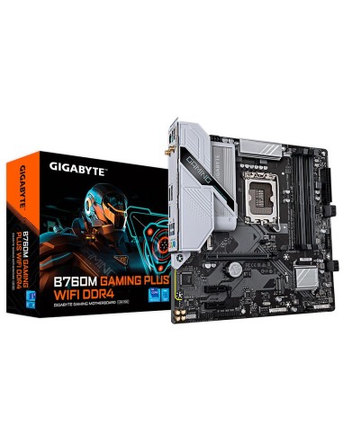 MAINBOARD GIGABYTE B760M GAMING PLUS WIFI DDR4...