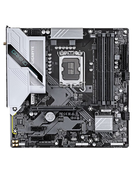 MAINBOARD GIGABYTE B760M GAMING PLUS WIFI DDR4 (B760M GP WIFI DDR4) LGA 1700
