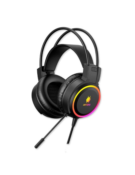 KIT GAMER ANTRYX GC-3100 X3 BLACK| TECLADO + MOUSE + AUDIFONO | SWITCH ROJO