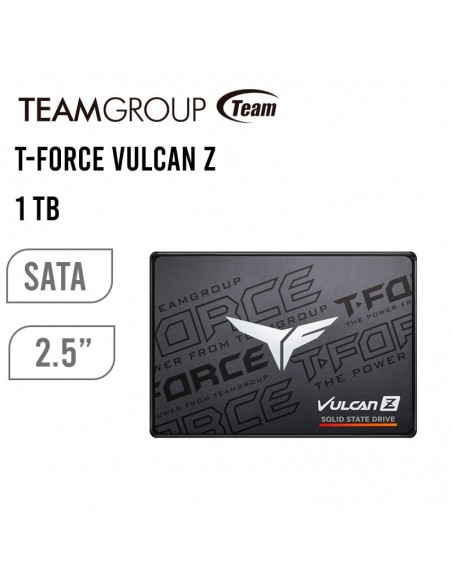 DISCO SOLIDO SSD TEAMGROUP T-FORCE VULCAN Z 1TB (T253TZ001T0C101) SATA 2.5"