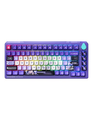 TECLADO GAMER MACHENIKE K600T-B82 VIOLET (...