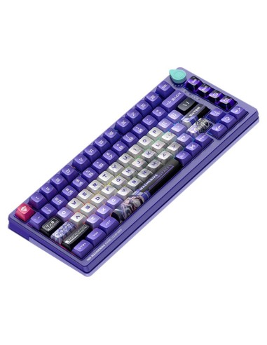 TECLADO GAMER MACHENIKE K600T-B82 VIOLET (...