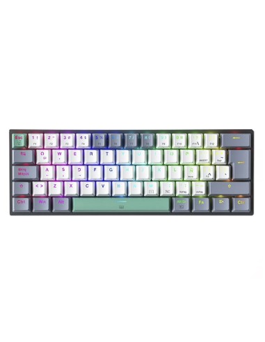 TECLADO GAMER MACHENIKE K500 WHITE (K500-B61W)...
