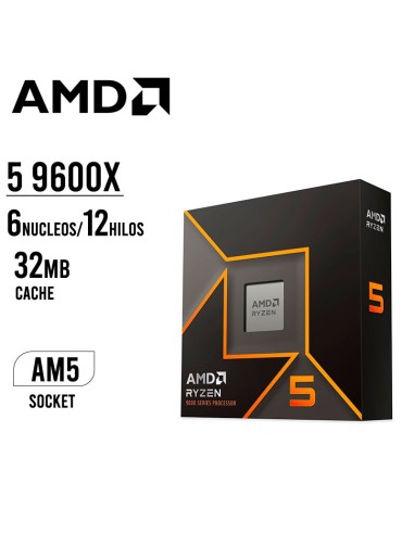 PROCESADOR AMD RYZEN 5 9600X (100-100001405WOF)...