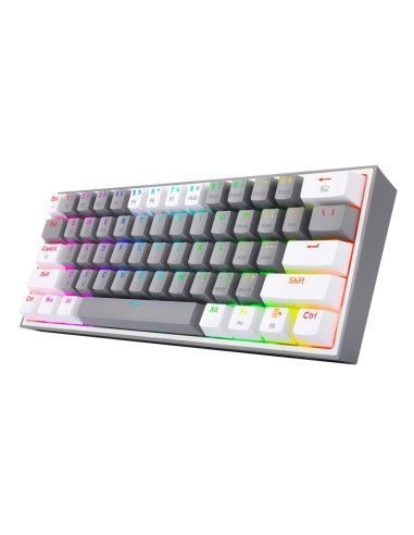 TECLADO GAMER REDRAGON FIZZ PRO GREY ( K616-RGB...