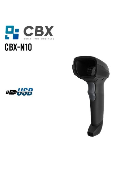 LECTOR DE CODIGO DE BARRA CBX-N10 IMAGER 2D - USB - STAND