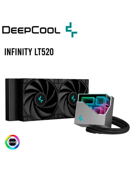 SISTEMA DE ENFRIAMIENTO LIQUIDO DEEPCOOL INFINITY LT520 ( R-LT520-BKAMNF-G-1 ) LED-ARGB
