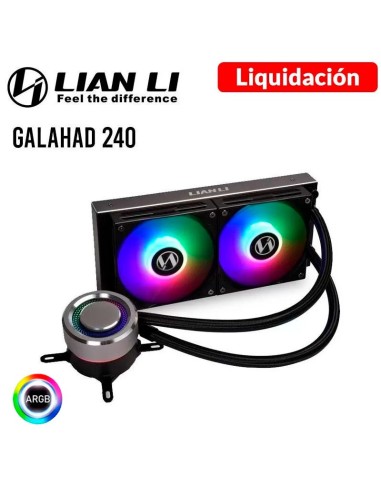 SISTEMA DE ENFRIAMIENTO LIQUIDO LIAN LI GALAHAD 240 BLACK ARGB