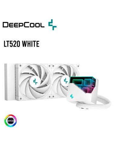 ENFRIAMIENTO LIQUIDO DEEPCOOL LT520 WHITE RGB (R-LT520-WHAMNF-G-1)