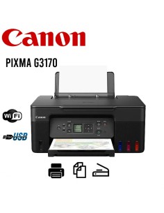 IMPRESORA MULTIFUNCIONAL CANON G3170 PIXMA ( G3170-LAM-BK...